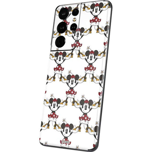Disney Minnie Mouse Pattern Formation Galaxy S21 Ultra 5G Skin